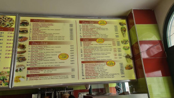 Abo Pizza Kebab House menu