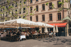 Café du Centre outside