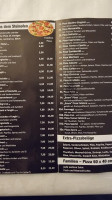Evara Pizzeria Kebap Haus menu