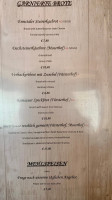 Seethalerhutte menu