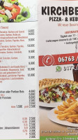 Kirchberger Pizza- Und Kebabhaus (55481 Kirchberg-hunsrück) menu