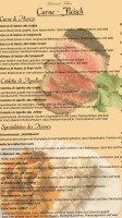 Ristorante Fellini menu