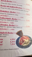 Eiscafe Weber menu