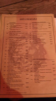 The Lion menu