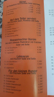 Cloef Grill menu