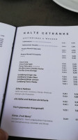 Markt 5 Cafe menu
