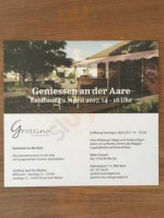 Grottino By Metzgerstübli menu