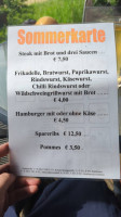 Reiterschänke menu