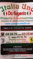 Italia Uno Da Eugenio Pizzeria & Heimservice food