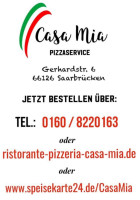 Pizzeria Casa Mia food