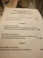 Strandhotel St. Peter-ording menu