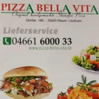 Pizza Bella Vita food