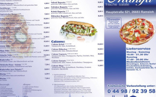 Alanya menu