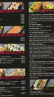 Sushi Go Bitburg menu