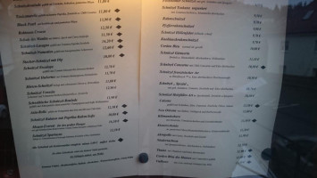 Klosterschenke menu