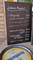 Waldschenke Knüllfeld menu