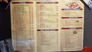 Pizzeria Nostalgie menu