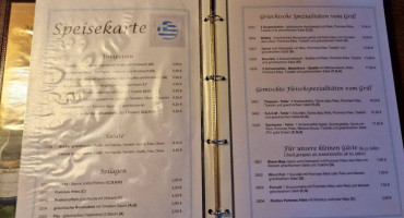 Gaststätte Danhamer menu