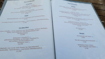 Gutshof Cafe Birdie's menu