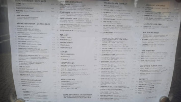Zähringer menu