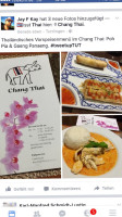 Chang Thai menu