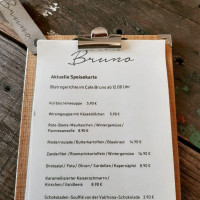Cafe Bruno Im Alten Bahnhof Tapfheim menu