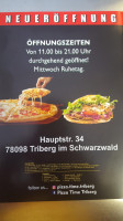 Pizza Time Triberg food