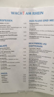 Wacht Am Rhein menu