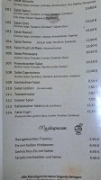 Capri Holzofen-pizzeria menu