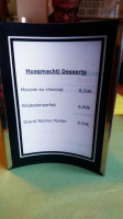 Hebelhof menu
