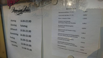 Märkischer Hof menu