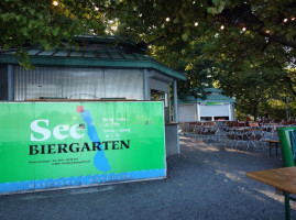 See Biergarten inside