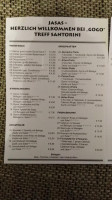 Treffpunkt Santorini menu