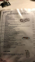 Dalmatien-Restaurant menu