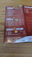 Shifa Döner menu