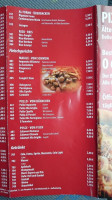 Pizzeria Blitz menu