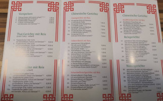 Mekong Asia Imbiss menu