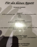 Gaststätte Siedlerklause menu