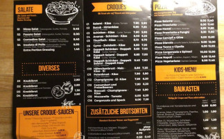 Croquerie Norderstedt menu
