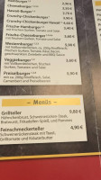 Imbiss Fleischerstübchen menu