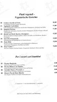 La Gondola menu
