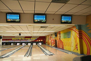Strikee`s Bowling and American Sportsbar inside