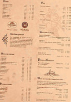 Taverna Italiana menu