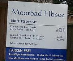 Elbsee-Restaurant GmbH & Co. Betriebs menu