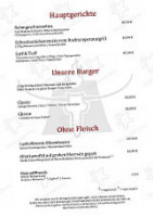 Waldklause Steaklounge menu