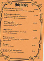 Schublade menu