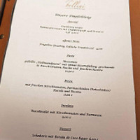 Pizzeria Bellini menu