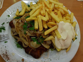 Evvia-Grill food
