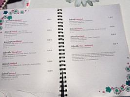 Café liebevoll & KULTurlabor menu