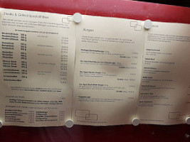 Loft Restaurant Bar Lounge menu